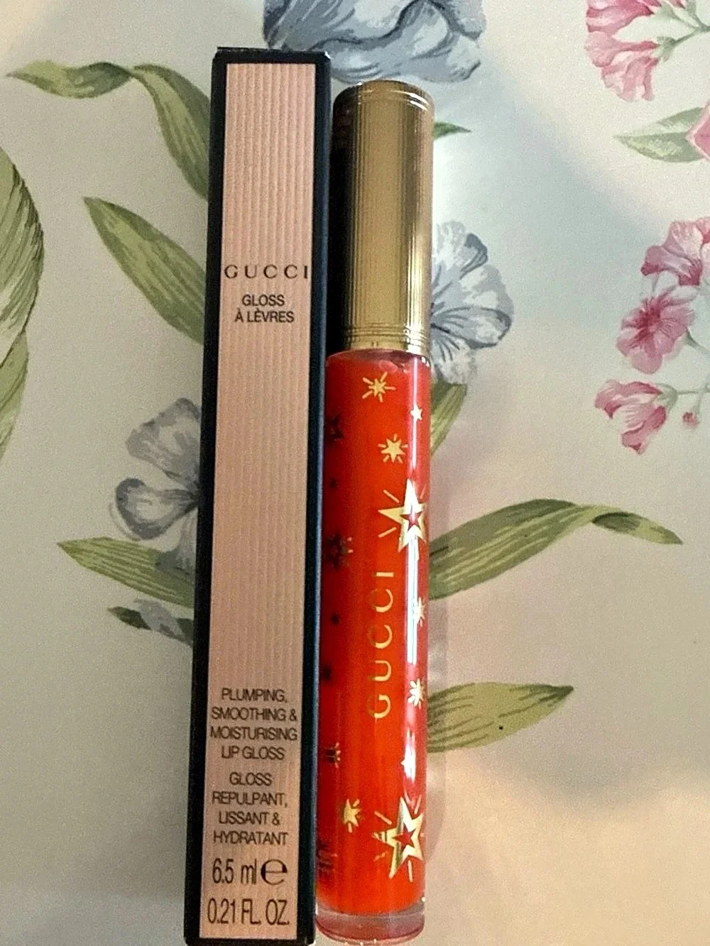 Gucci Gloss À Lèvres Red Lip Gloss 526 NWT